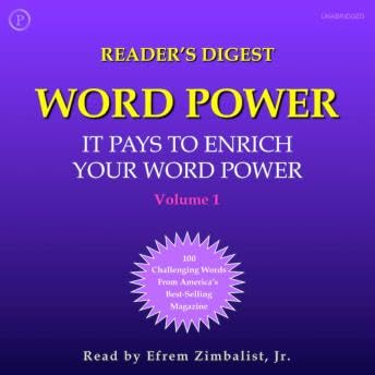 Readers Digest's Word Power: 101 Challenging Words from America's Best-Selling Magazine - Peter Funk