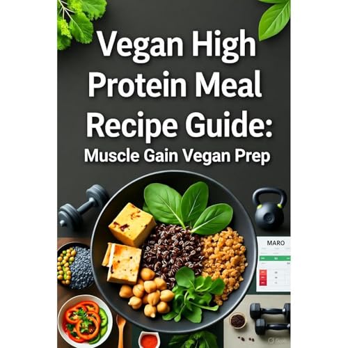 Vegan High Protein Meal Recipe Guide: Muscle Gain Vegan Prep by Aecio DSilva