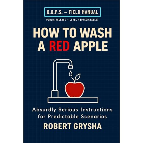 How to Wash a Red Apple by Robert Grysha