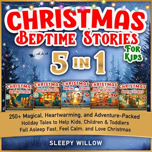 Christmas Bedtime Stories for Kids (5 in 1)