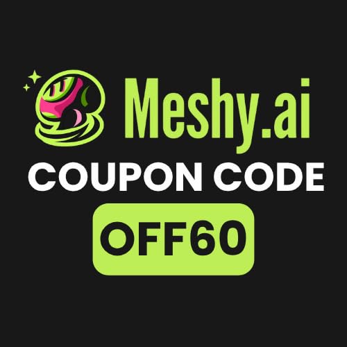 Meshy.ai Promo Code OFF60 – Get 20% Off On Subscription by onboarding