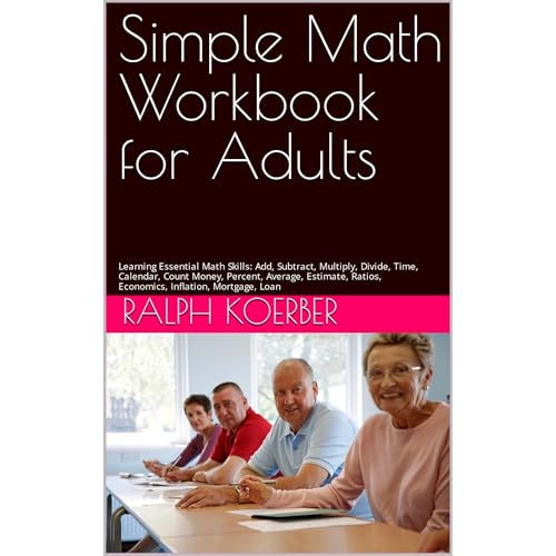 Simple Math Workbook for Adults