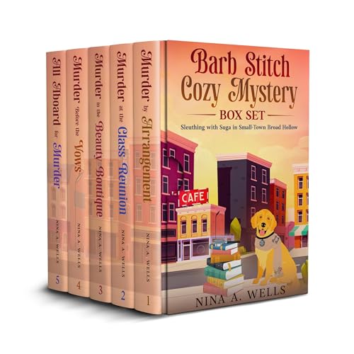 Barb Stitch Cozy Mystery Box Set (Books 1-5)