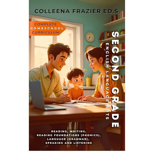 Complete Homeschool Curriculum - Second Grade English Language Arts by Colleena Frazier Ed.S