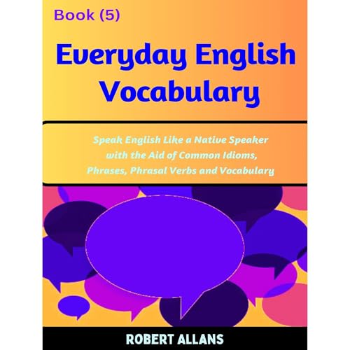 Everyday English Vocabulary (5)
