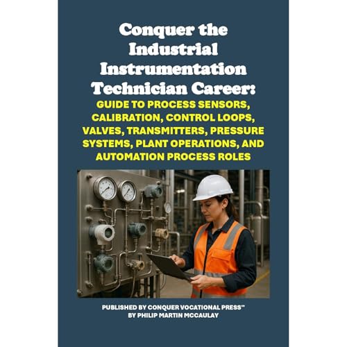 Conquer the Industrial Instrumentation Technician Career: Guide to Process Sensors, Calibration, Control Loops, Valves, Transmitters, Pressure Systems, Plant Operations, and Automation Process Roles by Philip Martin McCaulay
