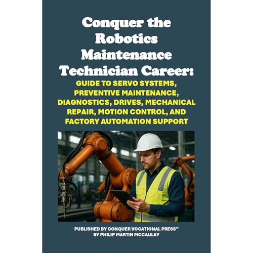 Conquer the Robotics Maintenance Technician Career: Guide to Servo Systems, Preventive Maintenance, Diagnostics, Drives, Mechanical Repair, Motion Control, and Factory Automation Support by Philip Martin McCaulay