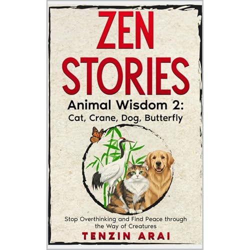 ZEN STORIES Animal Wisdom 2; Cat, Crane, Dog, Butterfly