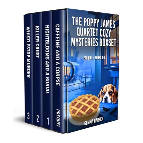 The Poppy James Quartet Cozy Mysteries Boxset