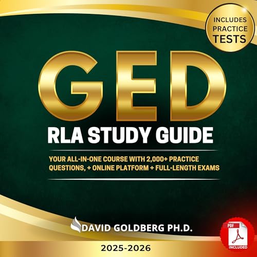 GED RLA Study Guide by David Goldberg