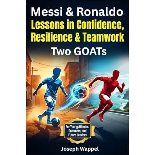 Messi and Ronaldo Two GOATs by Joseph Wappel