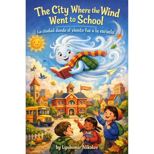 The City Where the Wind Went to School / La ciudad donde el viento fue a la escuela - BILINGUAL CHILDREN BOOK ENGLISH SPANISH