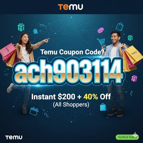 {Belgium} TEMU (TOP) Discount Code [ach903114] €100 Off ≡ Existing Users/Customers