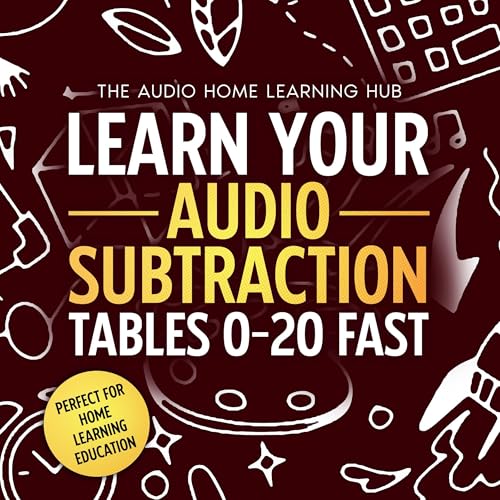 Learn Your Audio Subtraction Tables 0-20 Fast: Memorize Subtraction Facts 0-20 Differences -20 to 20