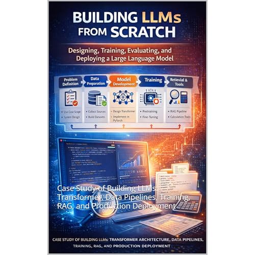 Building LLMs from Scratch: Designing, Training, Evaluating, and Deploying a Large Language Models