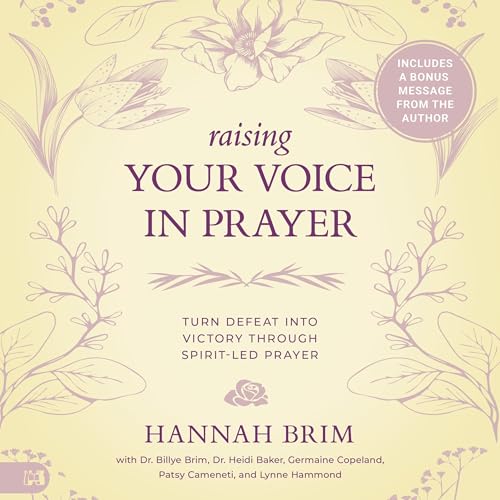 Raising Your Voice in Prayer