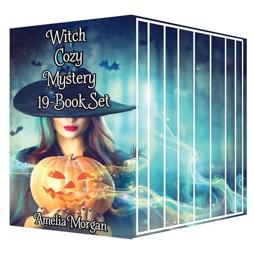 Witch Cozy Mystery 19-Book Set by Amelia Morgan
