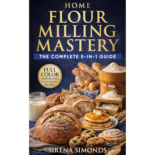 Home Flour Milling Mastery: The Complete 5-in-1 Guide to Grains, Grinding, Fresh Flour, Dough, and Baking Success