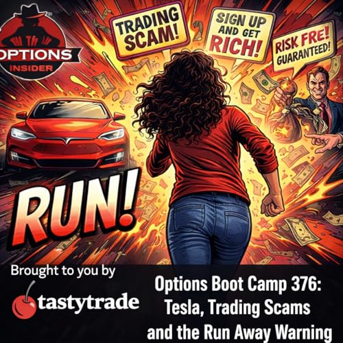 Options Boot Camp 376: Tesla, Trading Scams and the Wisdom of Geena Davis
