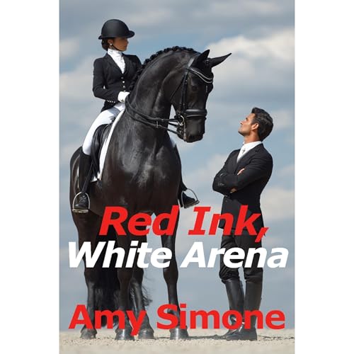 Red Ink, White Arena by Amy Simone