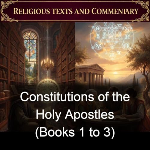 Constitutions of the Holy Apostles (Books 1 to 3)