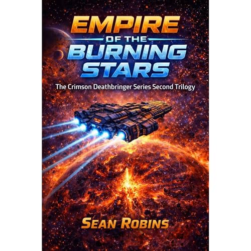 Empire of Burning Stars: The Crimson Deathbringer Series Second Trilogy by Sean Robins
