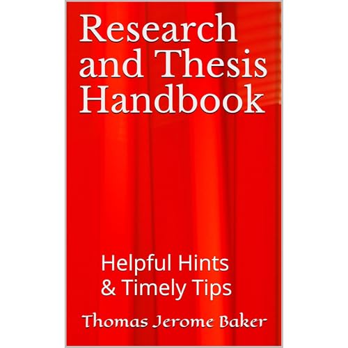 Research and Thesis Handbook