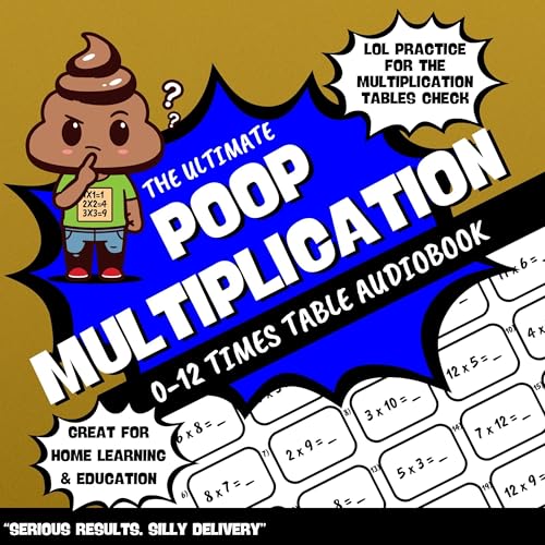 The Ultimate Poop Multiplication 0-12 Times Table Audiobook