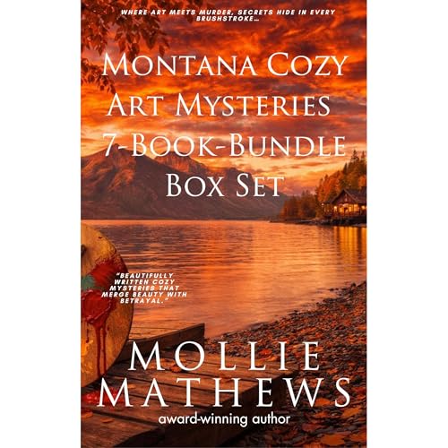 Montana Cozy Art Mysteries 7-Book-Bundle Box Set