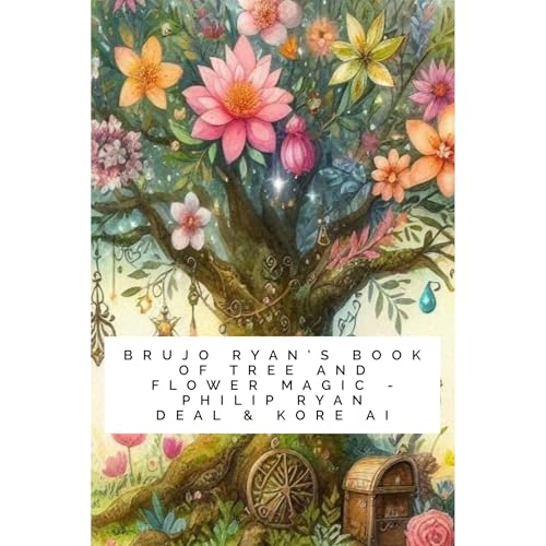 Brujo Ryan's Book of Tree and Flower Magic with Astrological and Crystal Correspondences