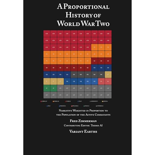 A Proportional History of World War Two by Fred Zimmerman