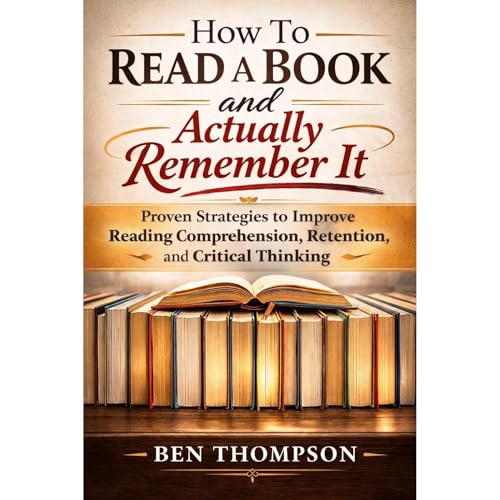 How to Read a Book and Actually Remember It by Thompson