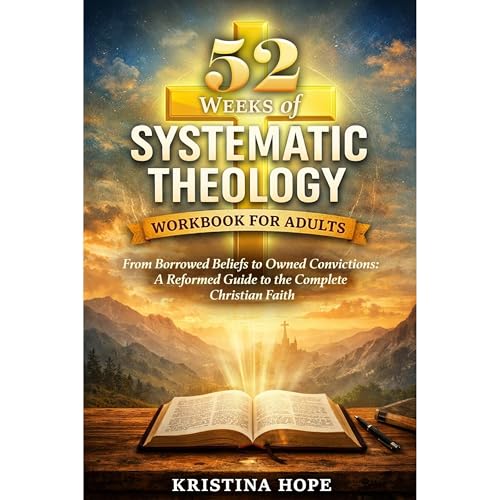 52 Weeks of Systematic Theology Workbook for Adults: From Borrowed Beliefs to Owned Convictions: A Reformed Guide to the Complete Christian Faith by Kristina Hope