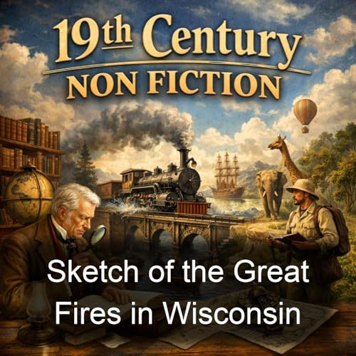Sketch of the Great Fires in Wisconsin by Frank Tilton