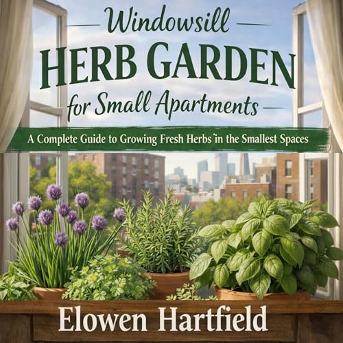 Windowsill Herb Garden for Small Apartments