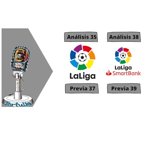 Análisis Jornada (35) La Liga Santander y la Jornada (38) Liga SmartBank - Ignacio y Samuel by Unknown