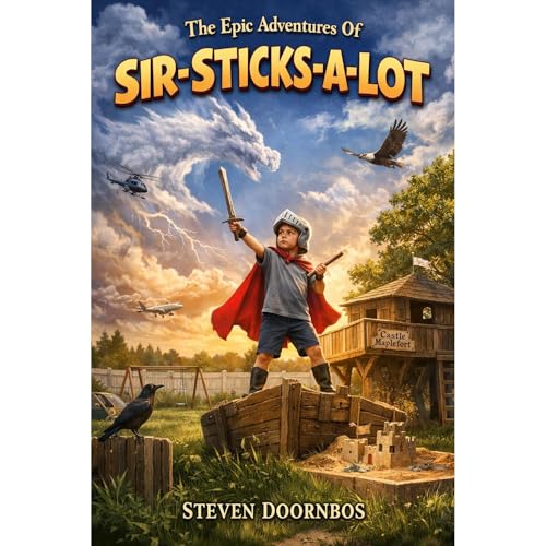 The Epic Adventures Of Sir-Sticks-A-Lot A Back Yard Dragon Adventure Fantasy Story For Ages 6-10 by Steven Doornbos