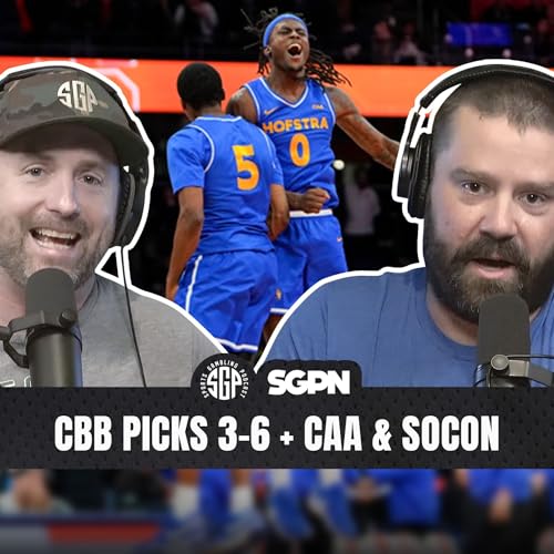 College Basketball Picks Fri, Mar 6th + CAA & SoCon | Sports Gambling Podcast (Ep. 2511) by Unknown