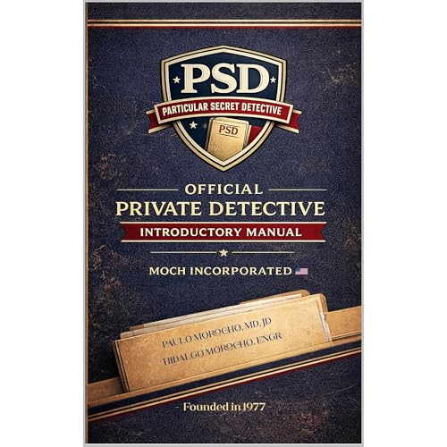 Official Private Detective Introductory Manual