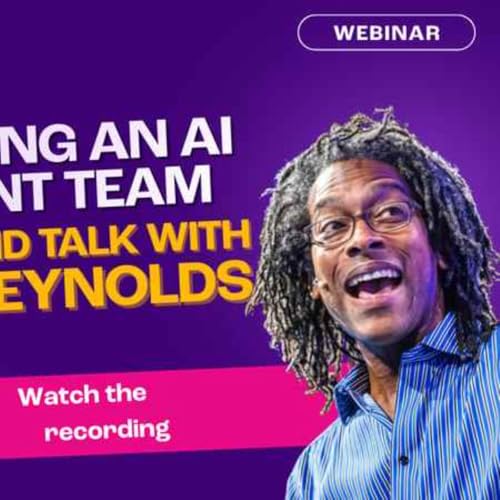 Building an AI Fluent Team: A Candid Talk with Wil Reynolds by Unknown