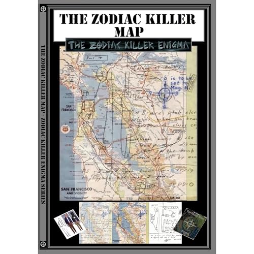 The Zodiac Killer Map by R.S. Clemons