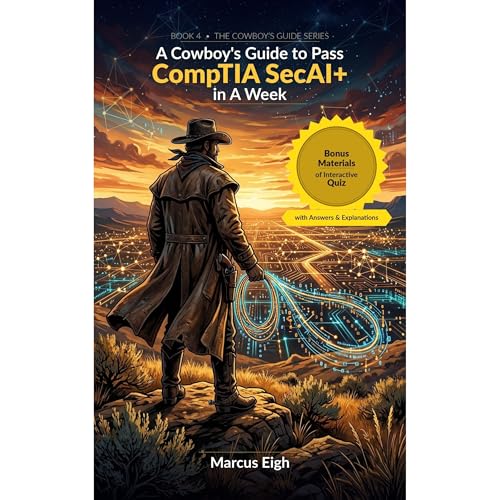 A Cowboy's Guide to Pass CompTIA SecAI+ in A Week by Marcus Eigh