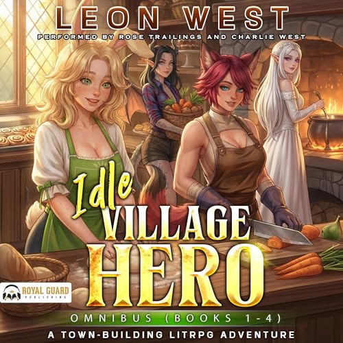 Idle Village Hero Omnibus, Books 1-4