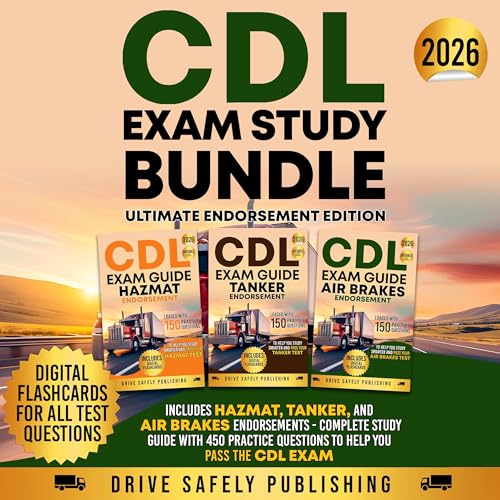 CDL Exam Study Bundle by Drive Safely Publishing