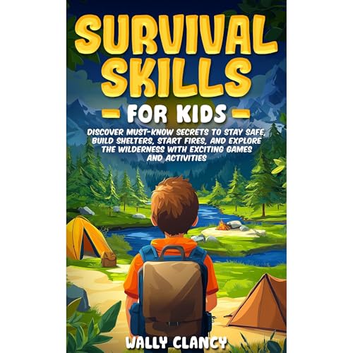 Survival Skills For Kids: Discover Must-know Secrets to Stay Safe, Build Shelters, Start Fires, and Explore the Wilderness with Exciting Games and Activities