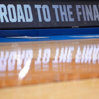 Wolverines to play on Final Four floor that was made in Michigan by Unknown