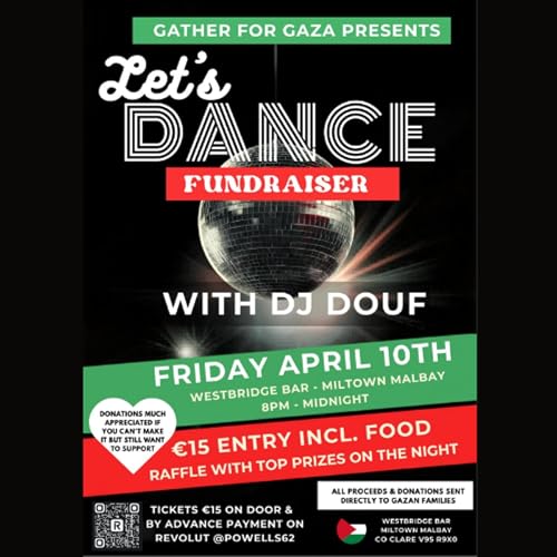 Let’s Dance Disco Fundraiser For Gaza by Unknown