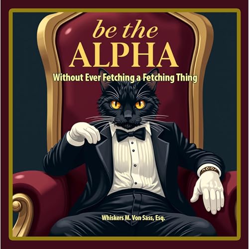 Be the Alpha Without Ever Fetching a Fetching Thing by Whiskers Von Sass