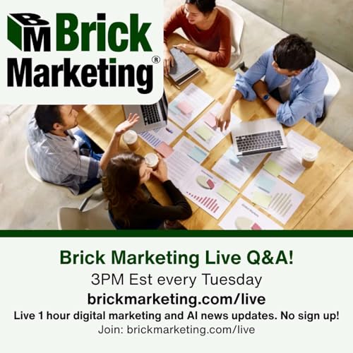 Brick Marketing Live Podcast About AI, GEO, SEO, Content, Social Media by Brick Marketing
