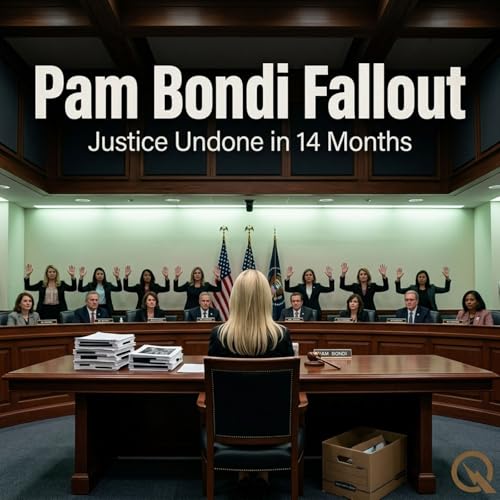 Pam Bondi Fallout by Inception Point Ai